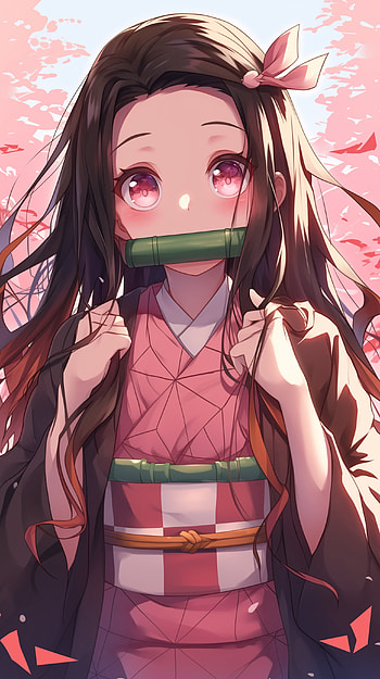 Kawaii Nezuko Kamado | Demon Slayer Aesthetic, Anime, Demon Slayer: Kimetsu no Yaiba, Nezuko Kamado HD phone wallpaper