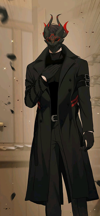 Anime Boy, coat, art, overcoat, anime_boy HD phone wallpaper