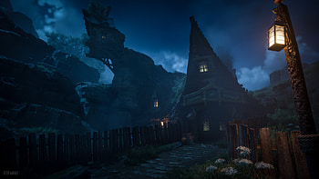 Hogwarts Legacy / Dogweed and Deathcap After Dark, video game, Hogwarts Legacy HD wallpaper