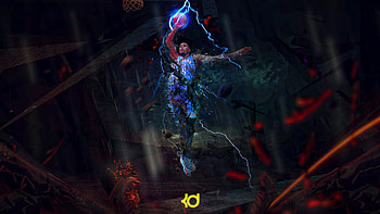 Artwork, Kevin Durant Logo HD wallpaper