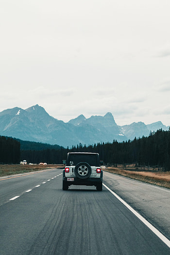 Cars, Road, Car, Suv, Grey HD phone wallpaper