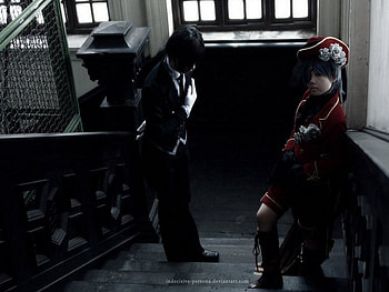 yes my lord, anime, black butler, kuroshitsuji, other, cosplay HD wallpaper