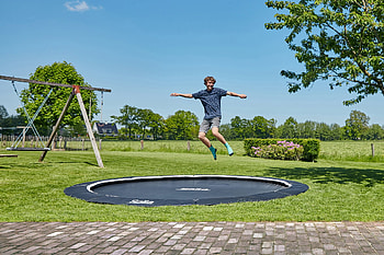 Salta trampolines, Royal baseground trampoline, 305cm dimension, Trampolining sport HD wallpaper