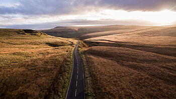 Beautiful Road Sky Landscape, road, sky, nature HD wallpaper