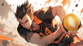 Haikyū!! Kōtarō Bokuto Action Volleyball, Anime, Haikyū!!, volleyball, Kōtarō Bokuto HD wallpaper