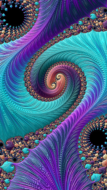 Fractal art, Interior design, Colorful artwork, Abstract patterns HD phone wallpaper