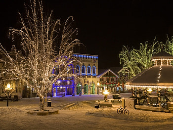 Landscape, Cities, Winter HD wallpaper