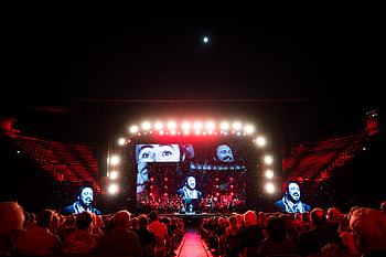 Luciano Pavarotti, 10th anniversary, Arena Verona HD wallpaper