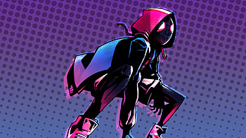 Miles Morales Art, spiderman-into-the-spider-verse, spiderman, superheroes, artwork, artist, digital-art, behance HD wallpaper