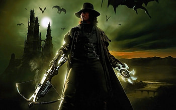 Van Helsing....vampire slayer, gothic, vampires, bats, warrior HD wallpaper