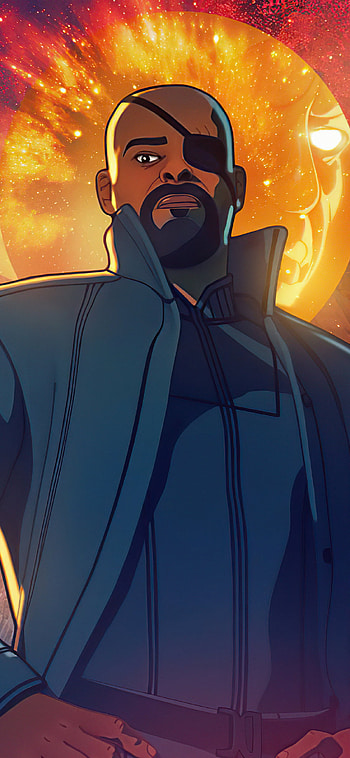 Nick Fury, What If, XS HD phone wallpaper