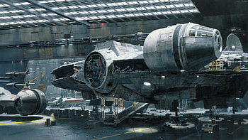 Return of the Jedi, Matte painting artwork, Visual masterpiece, Star Wars HD wallpaper