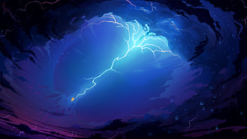 Phoenix bird lightning, 1440p resolution, , Epic visuals HD wallpaper