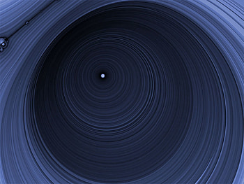 Abstract, Background, Dark, Circles, Immersion HD wallpaper