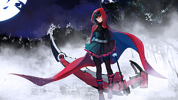 Ruby Rose In Rwby , rwby, ruby-rose, anime, artist, artwork, digital-art HD wallpaper