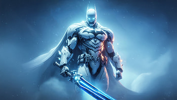 The Iceblade Of Gotham, batman, superheroes, artwork, digital-art, ai HD wallpaper