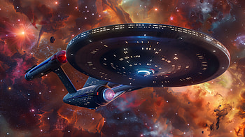 Starship Enterprise - Cosmic Voyage, USS Enterprise HD wallpaper