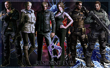 Resident-Evil-6--Background HD wallpaper