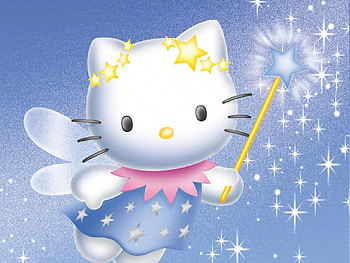 fairy kitty, fairy, kitty HD wallpaper