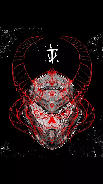 Doom Demon face, eternal HD phone wallpaper