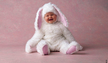 Bunny Baby, beautiful, digital, abstract, art HD wallpaper