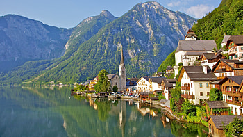 Hallstatt, , Towns HD wallpaper
