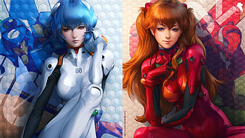 AsukaRei by Artgerm AsukaRei by Artgerm HD wallpaper