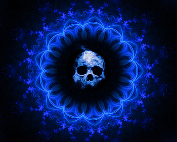 Gothic, Patterns, Dark, Dark Background, Skull HD wallpaper