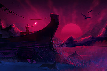 Assassins Creed Odyssey Digital Art, assassins-creed-odyssey, assassins-creed, 2018-games, games, artist, artwork, digital-art, behance HD wallpaper