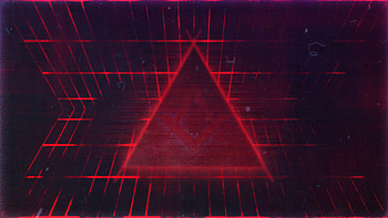 Geometry Red Triangle , geometry, abstract, triangle HD wallpaper