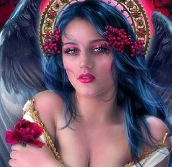 Beautiful Sorrow, wings, emotional, weird things people wear, digital art, angels, woman, creative pre-made, love four seasons, fantasy, manipulation, flowers, models HD wallpaper