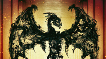 Dragon Of Ashes , dragon, artist, artwork, digital-art HD wallpaper