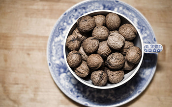 Food, Nuts, Cup HD wallpaper