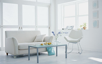 Interior, Miscellanea, Miscellaneous, Table, Room, Style, Sofa, Armchair, Coziness, Comfort, Cushions, Pillows HD wallpaper