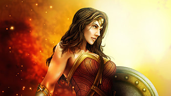 Wonder Woman Artnew, wonder-woman, superheroes, artist, artwork, digital-art, artstation HD wallpaper