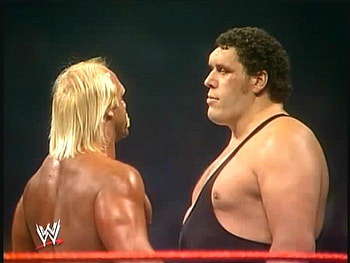 Hulk Hogan and Andre the Giant, wrestle, tv, men, movie HD wallpaper