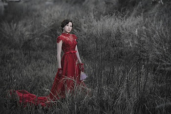 asian, woman HD wallpaper