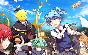 Assassination Classroom , High-resolution , Anime backgrounds, Dynamic visuals HD wallpaper
