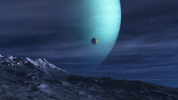 Planets, Universe, Relief, Stone HD wallpaper