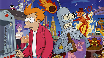 Futurama animation, Fun , Cool visuals, Futuristic art HD wallpaper