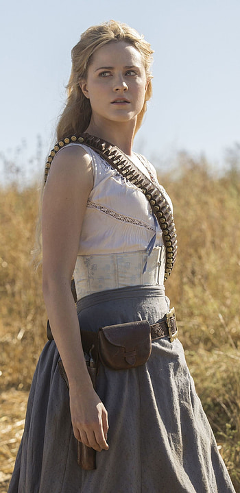 Evan Rachel Wood, Dolores Abernathy, Westworld, Enigmatic character HD phone wallpaper