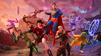 Fortnite: Superhero Showdown —, video game, Fortnite HD wallpaper
