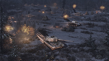 Men of War II Dynamic Battle Scene, video game, Men of War II HD wallpaper