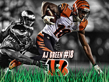 AJ Green, Cincinatti, Bengals, football, NFL HD wallpaper