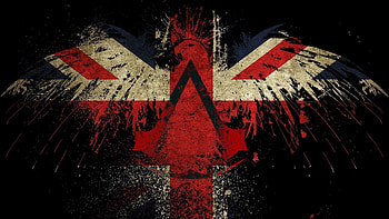 Dark, Texture, Textures, Eagle, Flag, Britannia, Britain HD wallpaper
