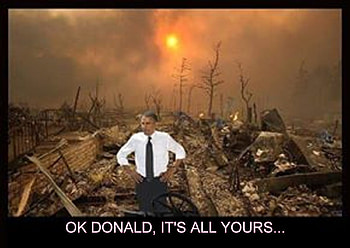 NEXT, trumo, destruction, end of world, obama HD wallpaper