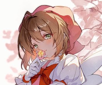 Sakura Kinomoto, Sakura Kinomoto, Anime, Cardcaptor Sakura HD wallpaper