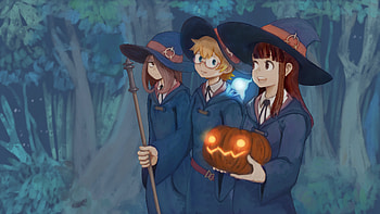 Anime, Little Witch Academia, Atsuko Kagari, Lotte Yanson, Sucy Manbavaran HD wallpaper