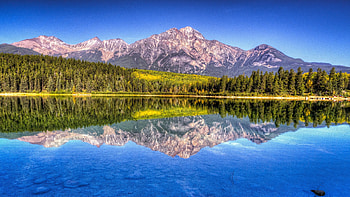 Landscape, Nature, Mountains, Lake, Handsomely, It's Beautiful HD wallpaper