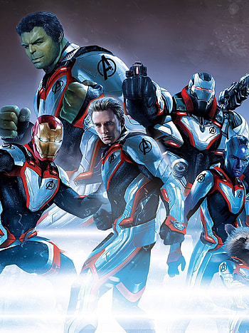 Avengers, Members, White suit HD phone wallpaper